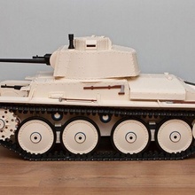Deutsche Panzer kpfw38 rc Spielzeug Militär Armee ww2 Krieg Wagen 3d print model - Mito3D