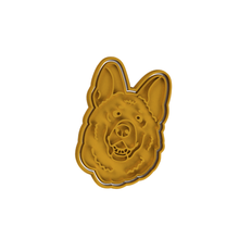 german shephard dog v2 cookie-cutter home Hund Deutsche cutter cookie Deutsch 3d print model - Mito3D