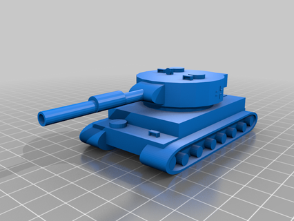 alemán tanque 3d impresión 3d print model - Mito3D