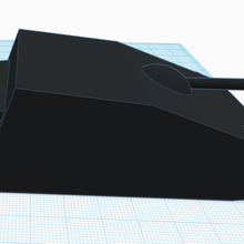 Tedesco serbatoio ww2 3d print model - Mito3D