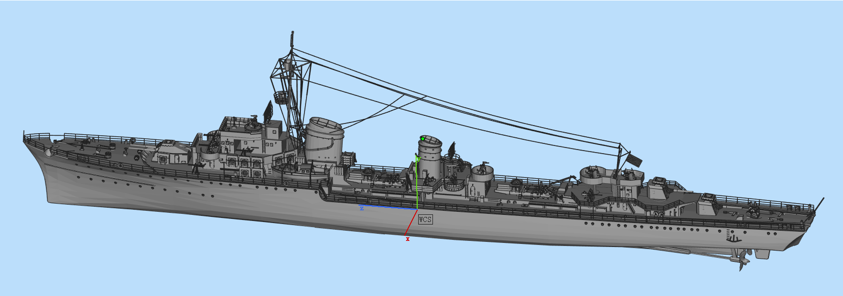 german torpedo boat 3D print model - Mito3D