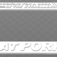 ottenere porky s license plate frame art segni loghi 039 porky& 3d print model - Mito3D