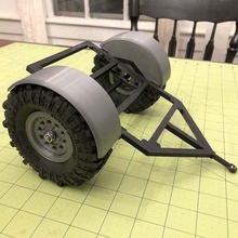 gh scaler trailer - round fenders game r c vehicles rc crawler ghst 1 10 3d print model - Mito3D