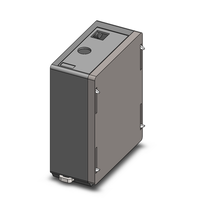 ghltec arduino mega electronic modular case pcmc-1000 tool electronics plc industrial 3d print model - Mito3D