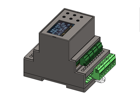 ghltec arduino mega hmi elektronik durum kılıf kabine pdmd 2614 araçlar Görüntüle 2x16 lcd esp8266 dht22 sıcaklık nem sensör plc Sanayi kontrolör İşlemci 3d print model - Mito3D