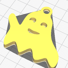 ghost gadget fantasma llavero key chain art 3d print model - Mito3D