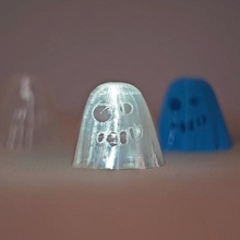 ghost art sculture spaventoso di halloween carino 3d print model - Mito3D