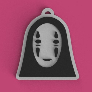 ghost keychain fashion jewelry keychains 3d print model - Mito3D