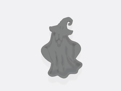 fantôme biscuit coupeur biscuits sucre pâte fondant coupe 3d print model - Mito3D