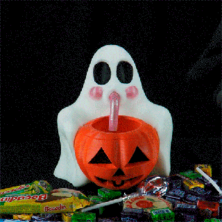 ghost candy maker sweetie halloween day dead sweets pumpkin boo figure easy possible 3d print model - Mito3D