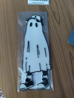 fantasma gorra ghost decoración deco zapatillas mesa 3d print model - Mito3D