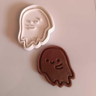 ghost cookie cutter baking halloween 3d print model - Mito3D