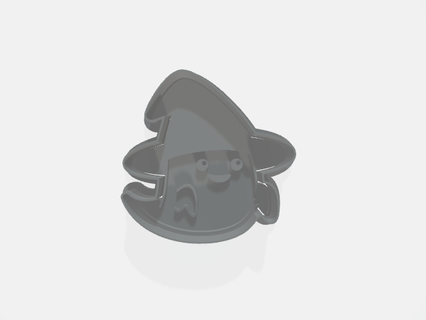 ghost cookie cutter cookie cutter  3d print model - Mito3D