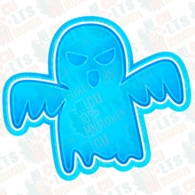 ghost cookie cutter set stamp cookies cutters halloween cartoon holiday 3d print model - Mito3D