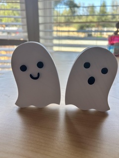 fantôme décor icône Accueil maison Halloween mignonne kawaii 3d print model - Mito3D
