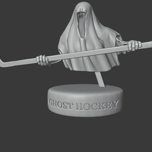 fantasma di hockey vari scheletro halloween ghost sport l'hockey 3d print model - Mito3D