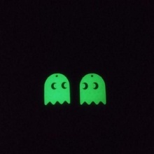 ghost keychain jewelry pacman blinky keychains 3d print model - Mito3D