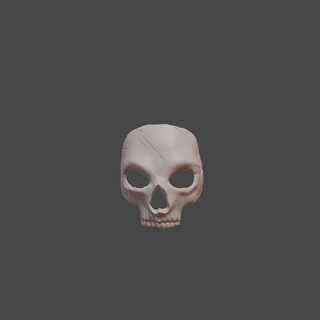 fantasma maschera moderno guerra 3d stampa stl file cranio cosplay spaventoso stampato mw2 viso chiamata dovere 3d print model - Mito3D