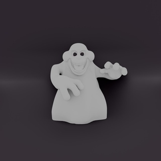 fantasma modello Halloween decorazione casa giocattolo gadget arredamento 3d print model - Mito3D