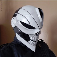 ghost rider kask robbie reyes sanat marvel cosplay 3d print model - Mito3D