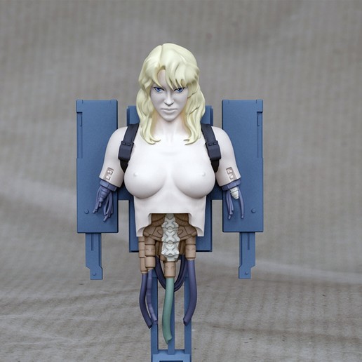 hayalet kabuk - proje 2501 kukla ustası oyun çıplak seksi avengers video oyunları marvel anime 3D print model - Mito3D