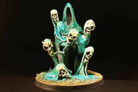 Geist Schwärme Gastgeber Proxy Tischplatte Miniatur dnd Kriegshammer Dungeons Geister opr Wraithonepage Regeln 3d print model - Mito3D