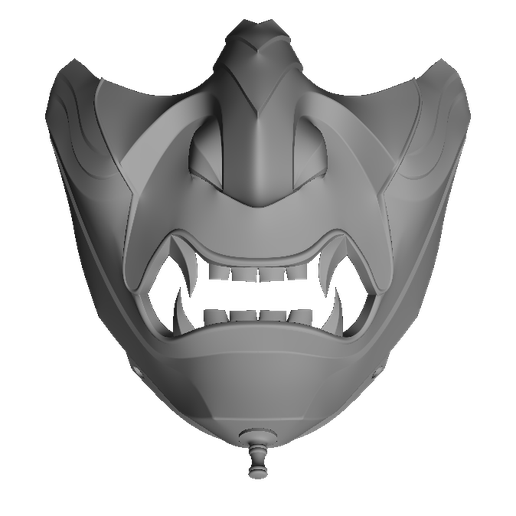 Geist Tsushima jin Sakai Maske 3D print model - Mito3D