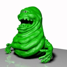 ghostbusters - slimer large scale 3d print model - Mito3D