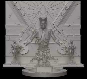 ghostbusters afterlife gozer temple zuul vinz clortho spengler stantz zeddemore venkman 3d print model - Mito3D