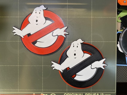 ghostbusters coasters large Art ghostbusters coaster drink coaster  3d print model - Mito3D
