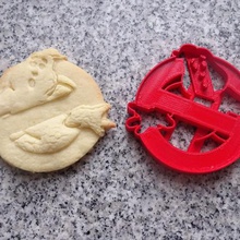 ghostbusters cookie cutter home ghost hunter 3d print model - Mito3D
