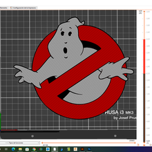 ghostbusters logo 3d print model - Mito3D