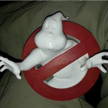 ghostbusters logo various 3d print model - Mito3D