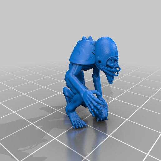 ghoul fantasy football 3d_printing 3D print model - Mito3D