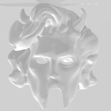 ghoul donne 3d print model - Mito3D