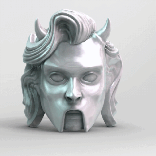 ghoulette ring rings mask papa ghost metal rock nameless tobias cardinal copia band anel alianca finger ghoul halloween fashion 3d print model - Mito3D