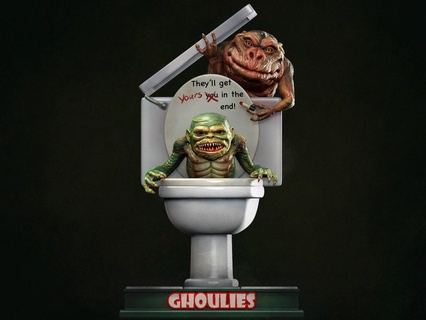 ghoulies horror character monster scary fanart movie 3dprint miniatures figurines fear 1984 fantasy fictional creature spooky 3d print model - Mito3D