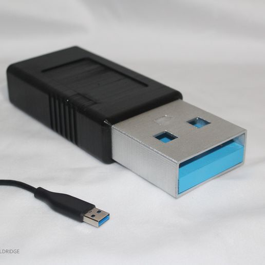 gigante 3d USB pollice veloce guidare chiave Conservazione arte replica contenitore 3D print model - Mito3D