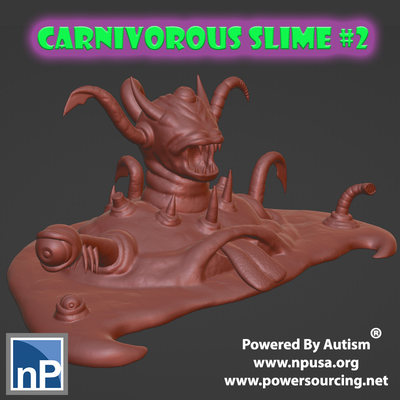 gigante carnivoro melma 2 dnd dungeon draghi mostro creatura esploratore fantasia rpg tavolo gioco retrò 3d print model - Mito3D