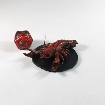 giant crawfish game dd dnd dungeons dragons games 3d print model - Mito3D