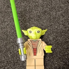 dev Lego Yoda star savaşlar minifig 3d print model - Mito3D