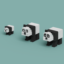 géant Panda animal 3d print model - Mito3D