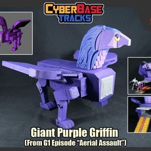 gigante púrpura grifo transformadores g1 episodio aéreo asalto 3d print model - Mito3D