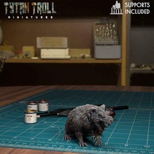 giant rat 02 pre-supported 3d print model - Mito3D
