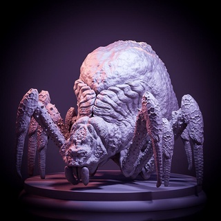 gigante ragno aracnide spaventoso orrore creatura mostro Harry vasaio tavolo rpg d buio fantasia arte giocattolo insetto 3d print model - Mito3D