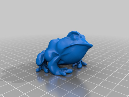giant toad Game games 3d print model - Mito3D