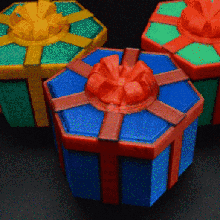 regalo scatola pacco gioielleria decorazione arte arredamento segreto 3d print model - Mito3D