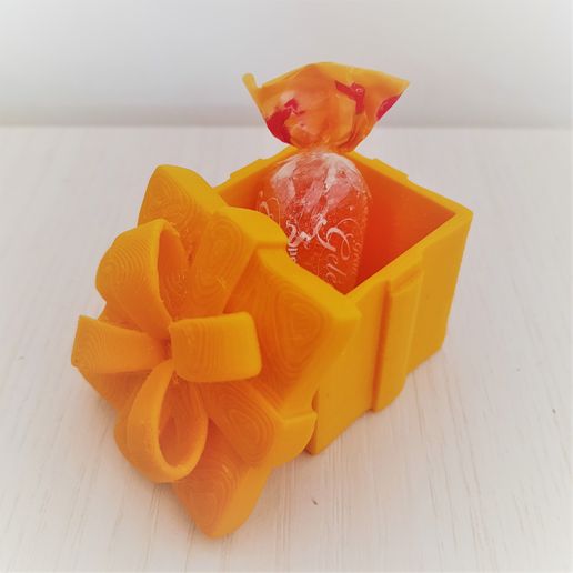 regalo caja Navidad decoración Arte natale decoraciones 3D print model - Mito3D