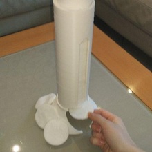 hediye kız kadın eş kozmetik pedler dağıtıcı gadget vücut Noel 3d basılı sağlık dergi 3d print model - Mito3D