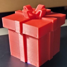 gift puzzle multi-step box 3d print model - Mito3D